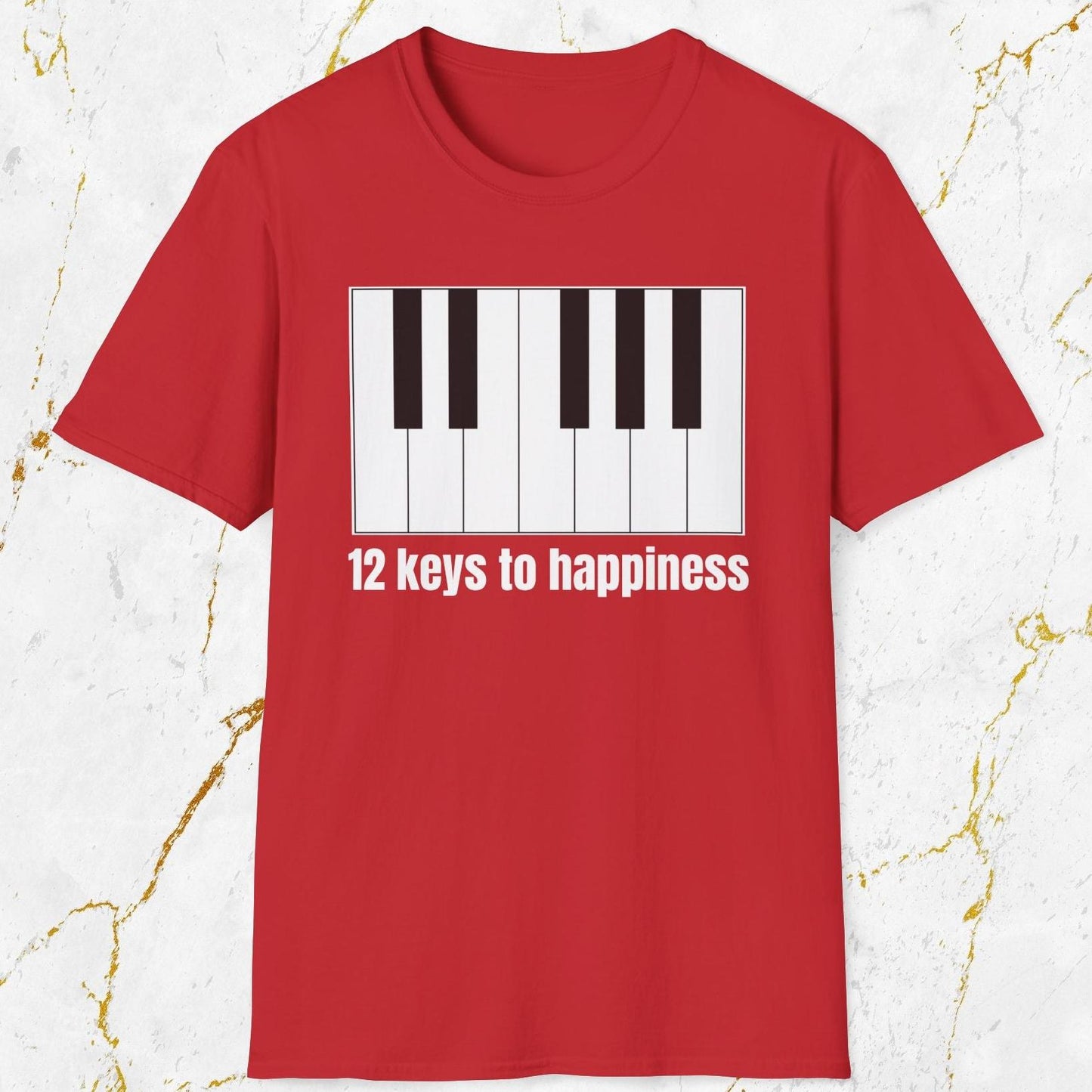 12 Keys to Happiness T-Shirt