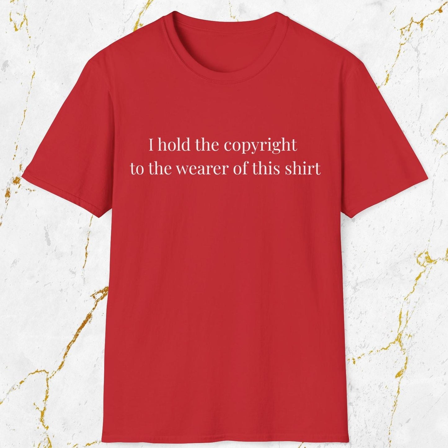 I Hold the Copyright T-Shirt
