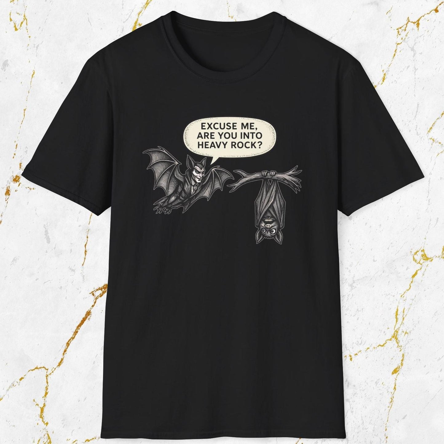 Heavy Rock Bat T-Shirt