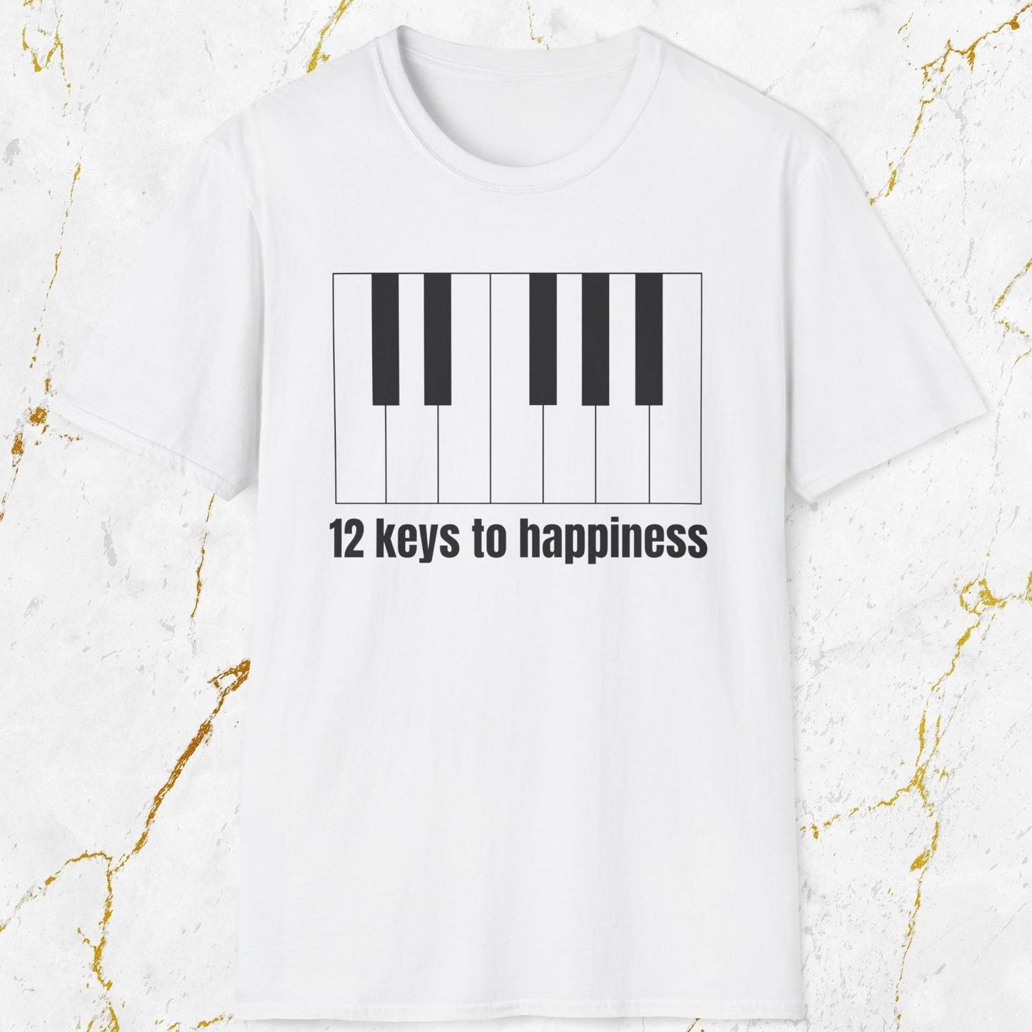 12 Keys to Happiness T-Shirt