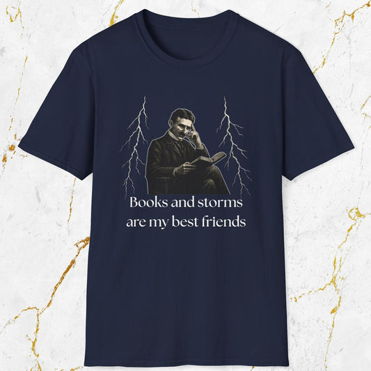 Books And Storms T-Shirt