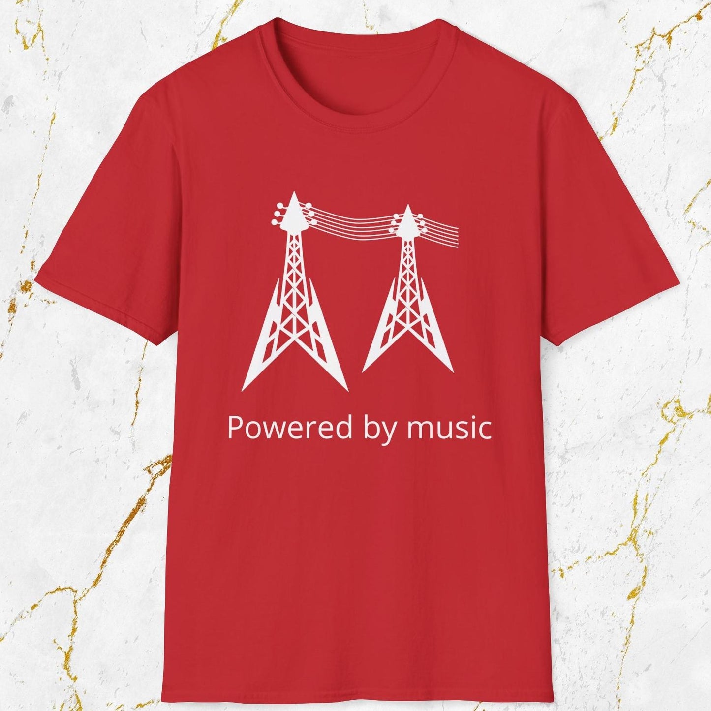 Powered by Music T-Shirt