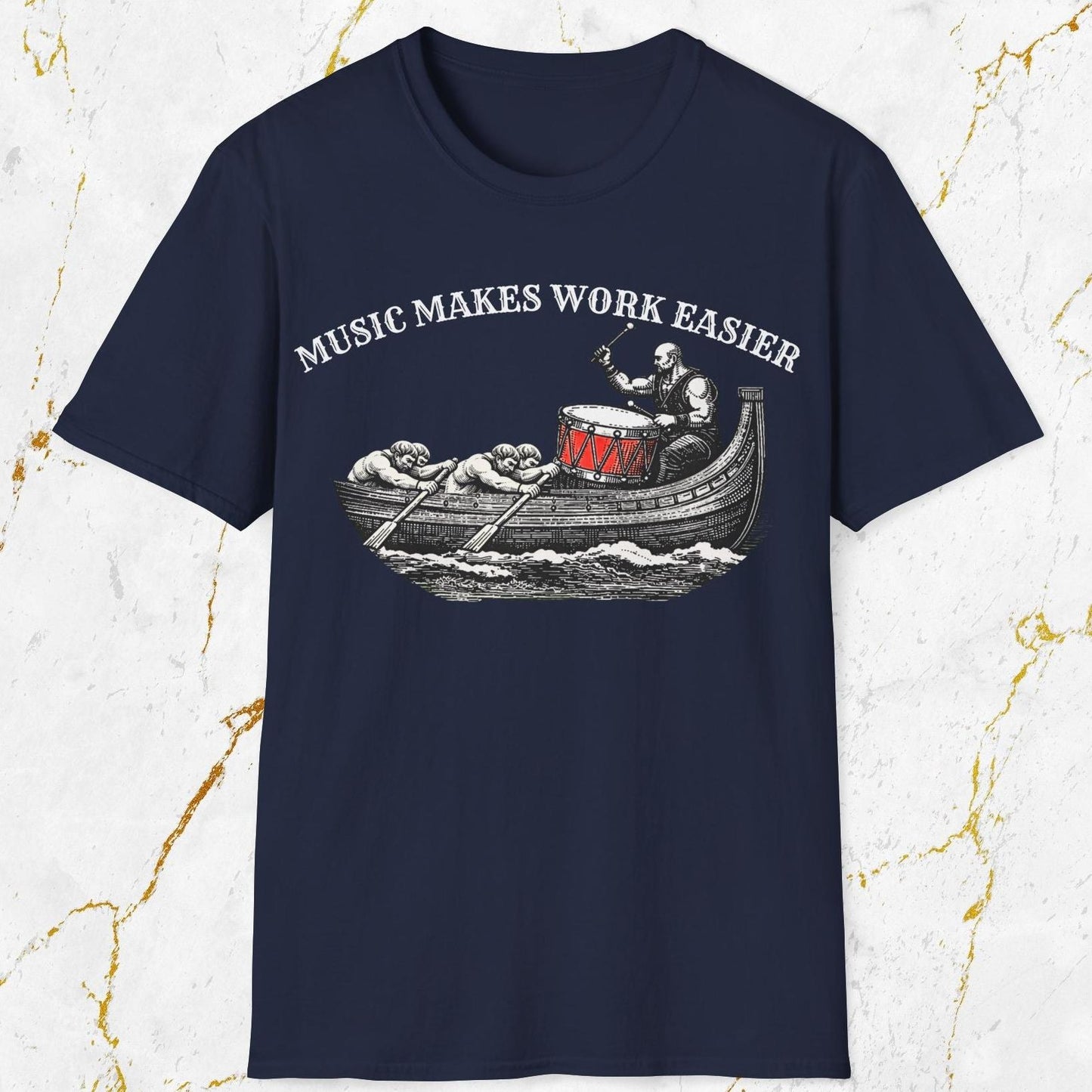 Music Makes Work Easier T-Shirt
