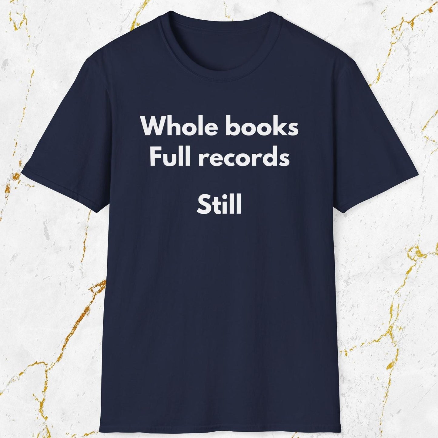 Whole Books Full Records T-Shirt