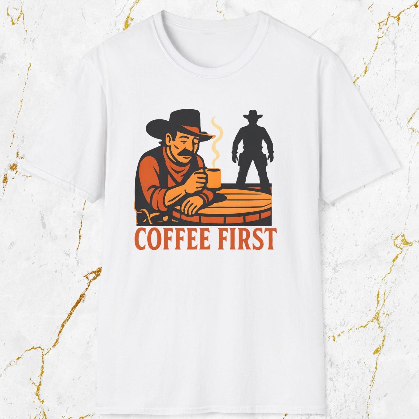Coffee First (Wild West) T-Shirt
