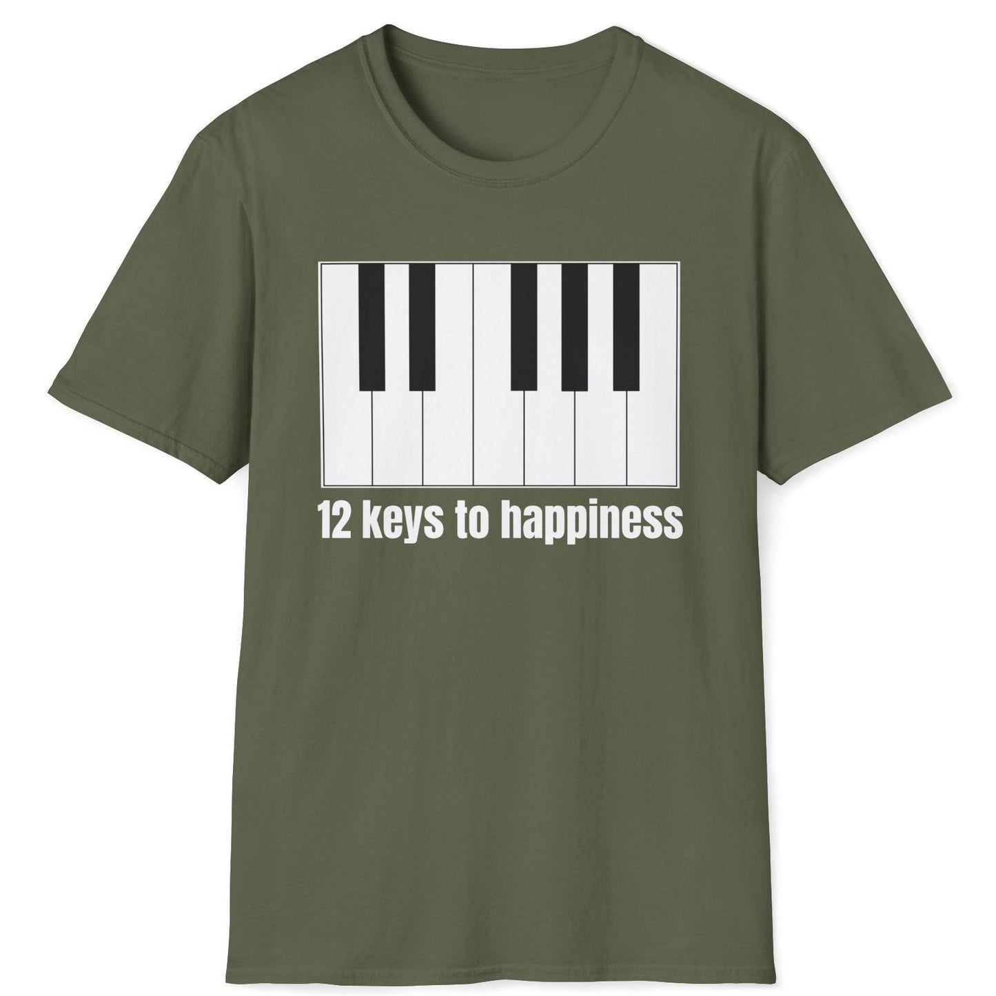 12 Keys to Happiness T-Shirt