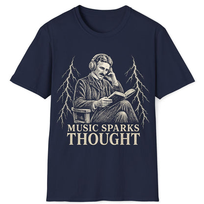 Music Sparks Thought T-Shirt