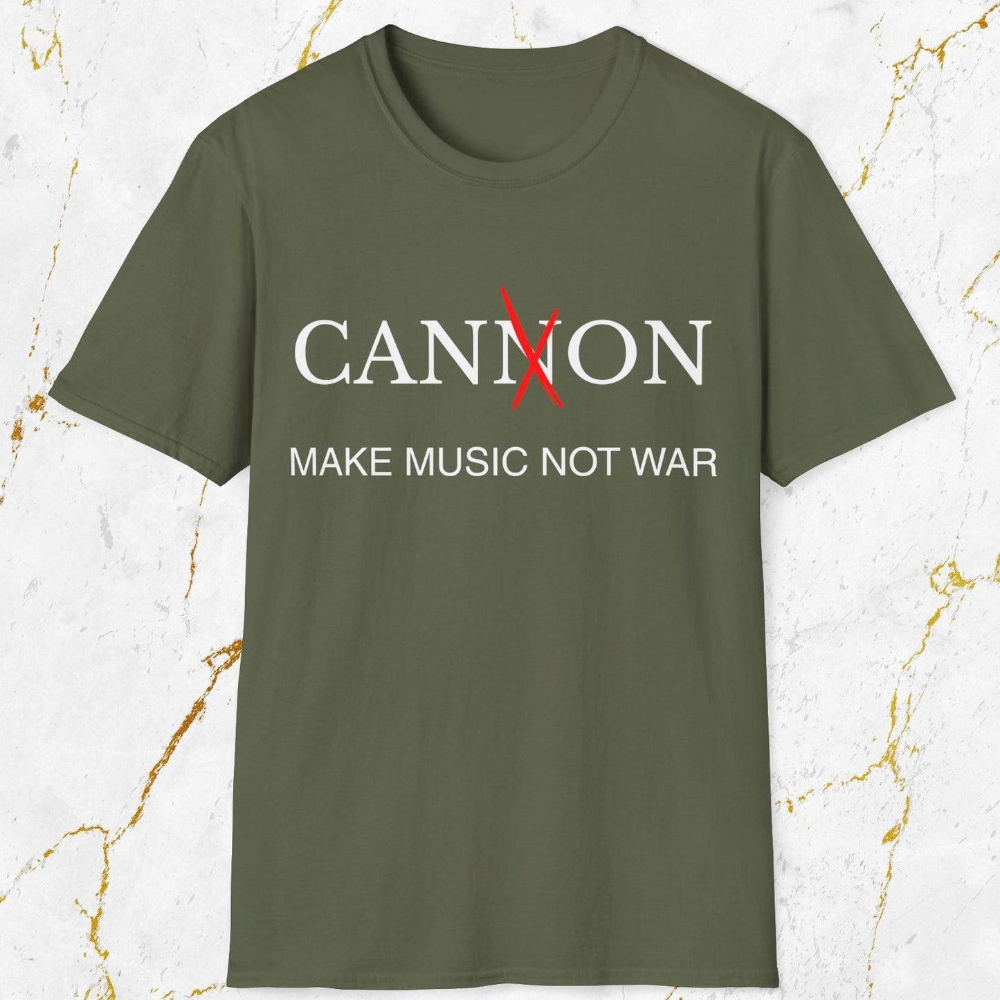 Make Music Not War T-Shirt