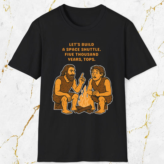 Let's Build a Space Shuttle T-Shirt