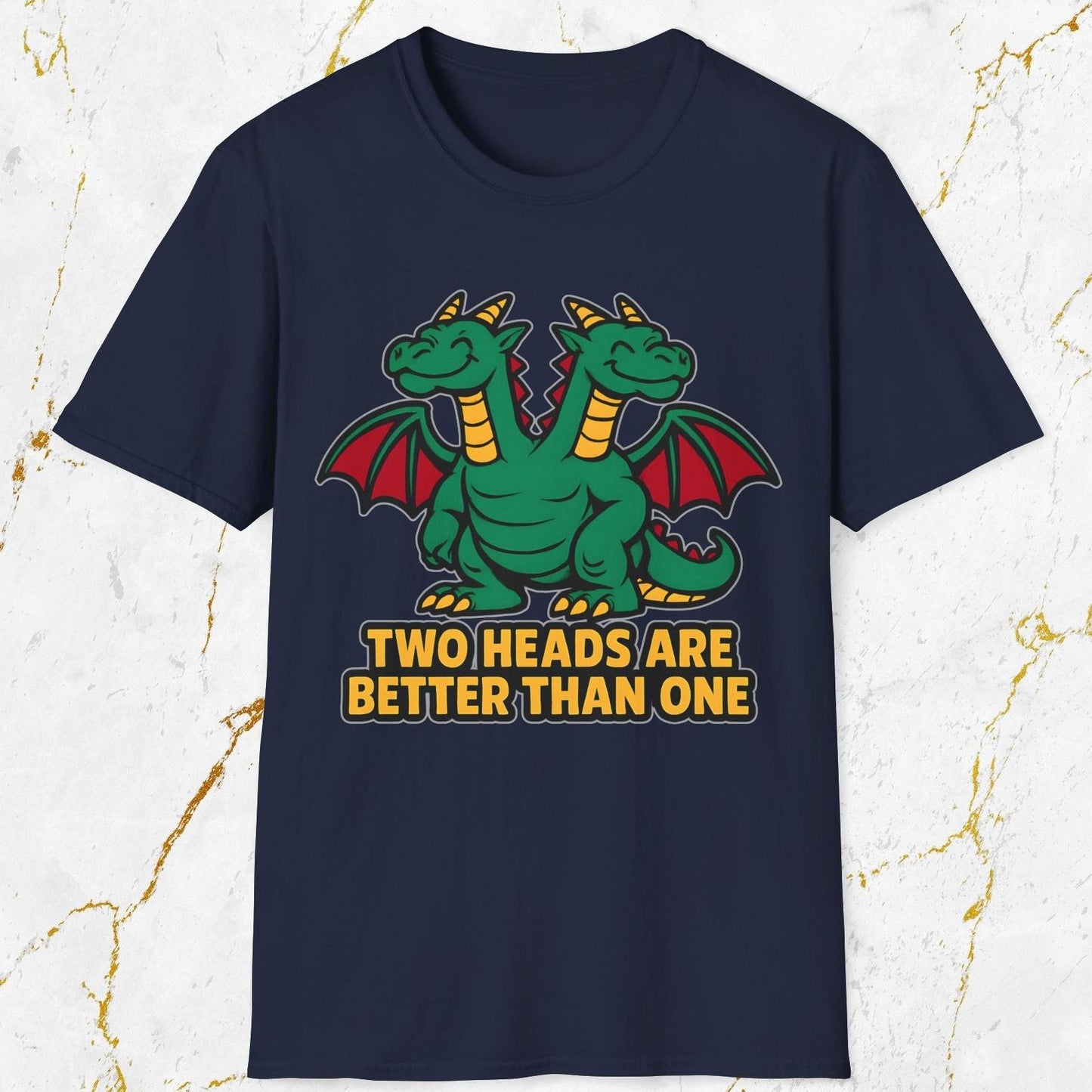 Two Heads Better Than One T-Shirt