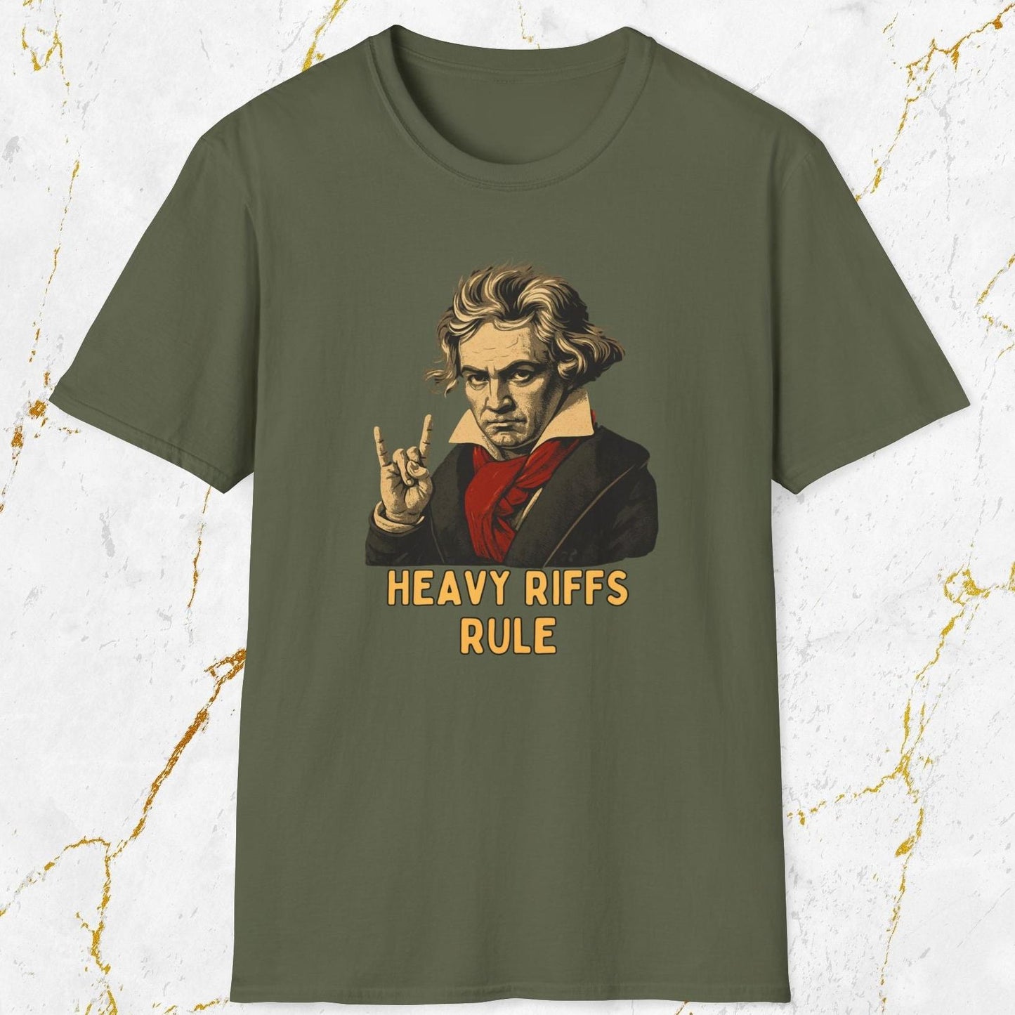 Heavy Riffs Rule T-Shirt