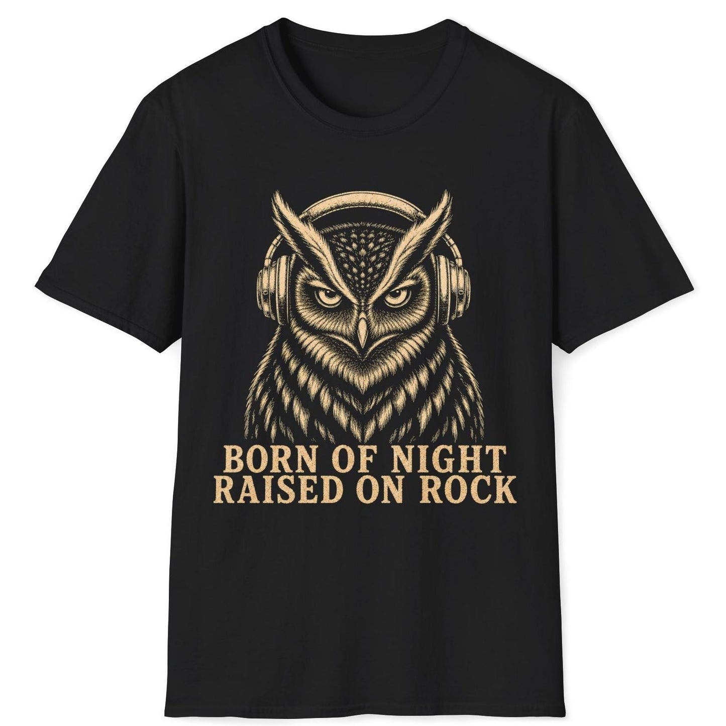Born of Night Raised on Rock T-Shirt