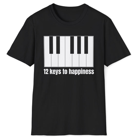 12 Keys to Happiness T-Shirt