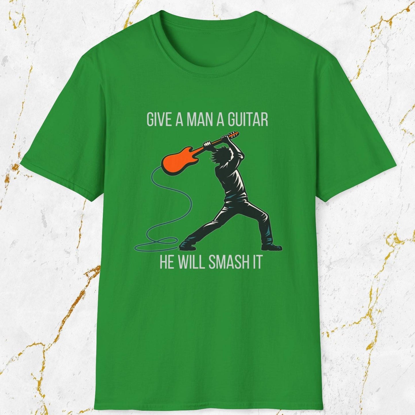Give a Man a Guitar T-Shirt