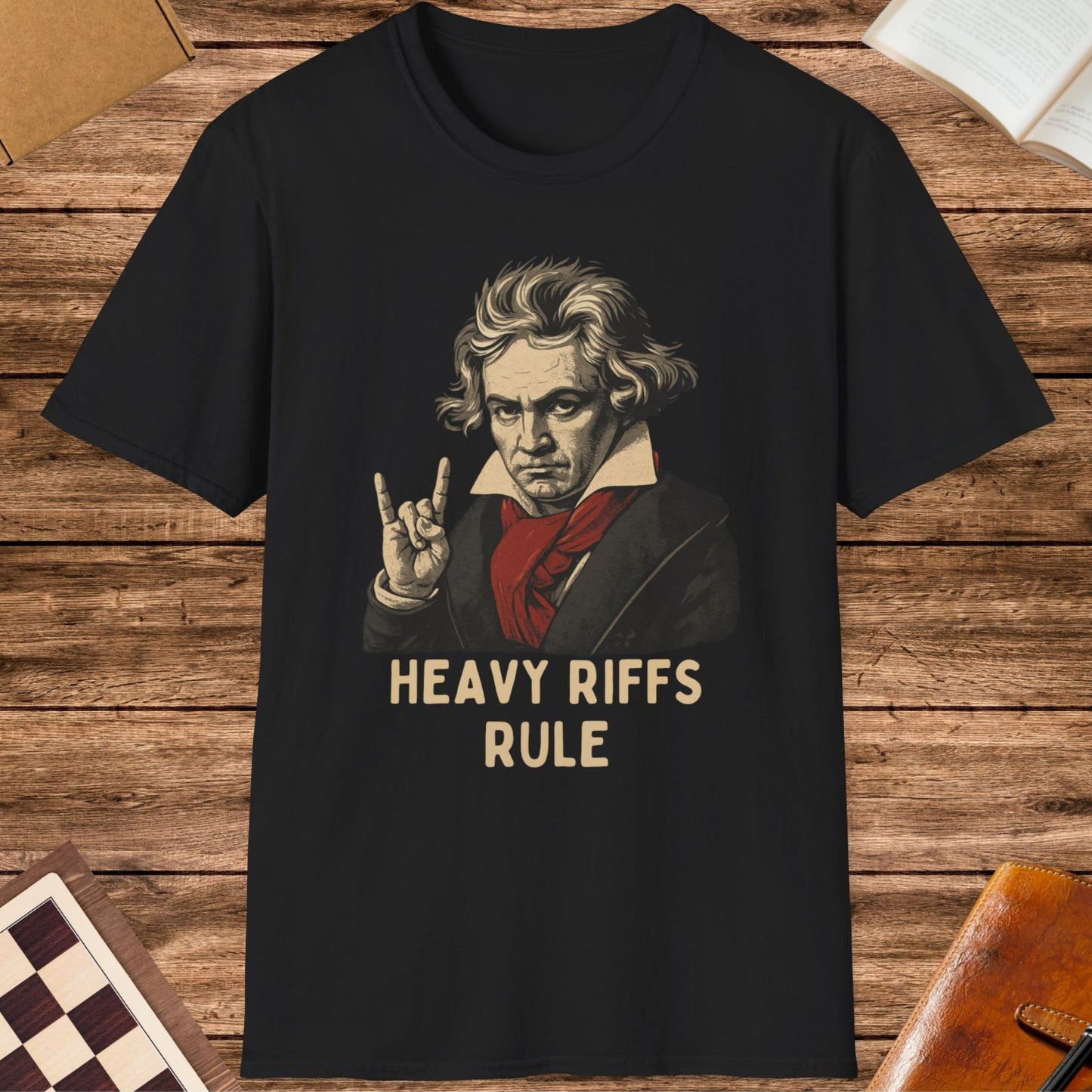 Heavy Riffs Rule T-Shirt