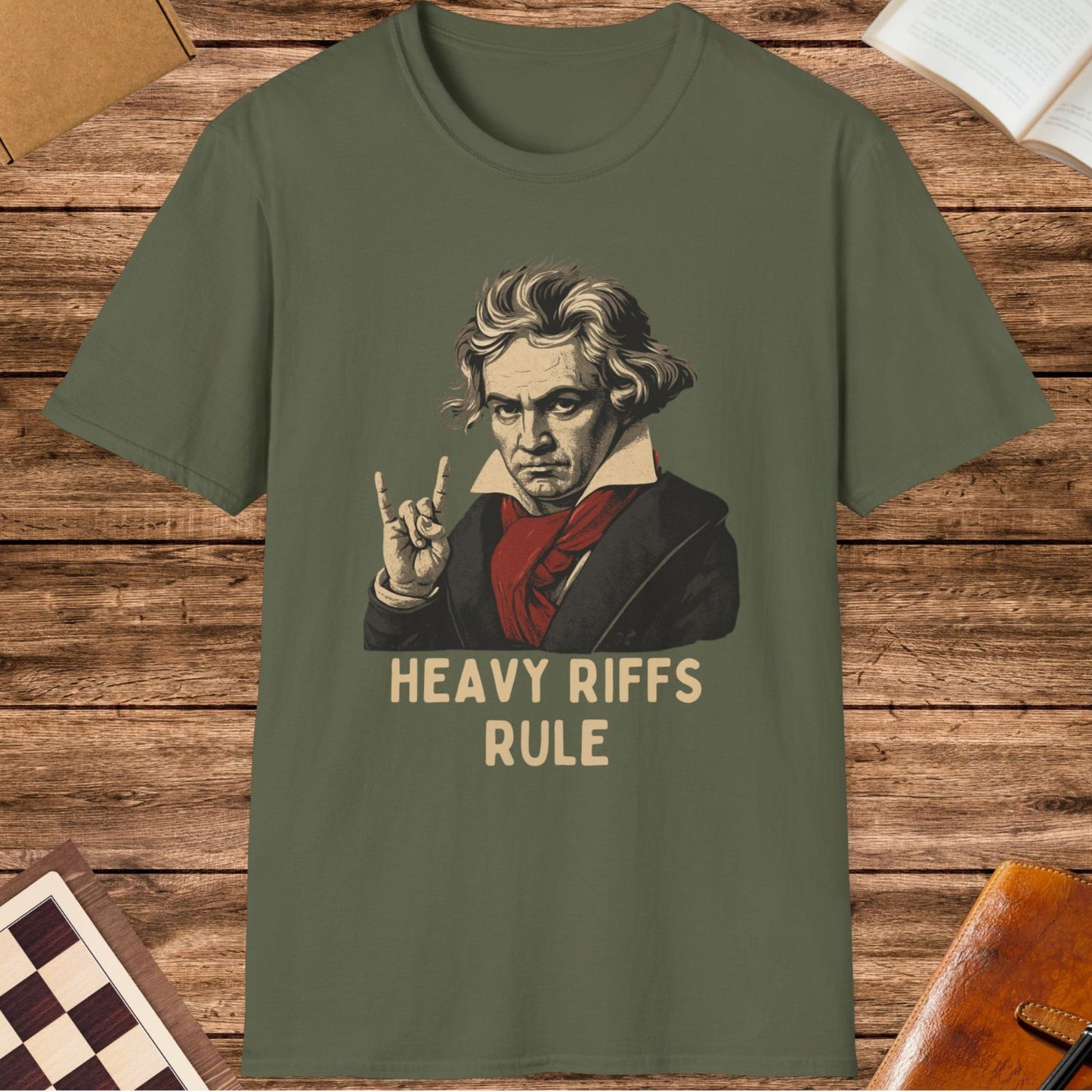 Heavy Riffs Rule T-Shirt