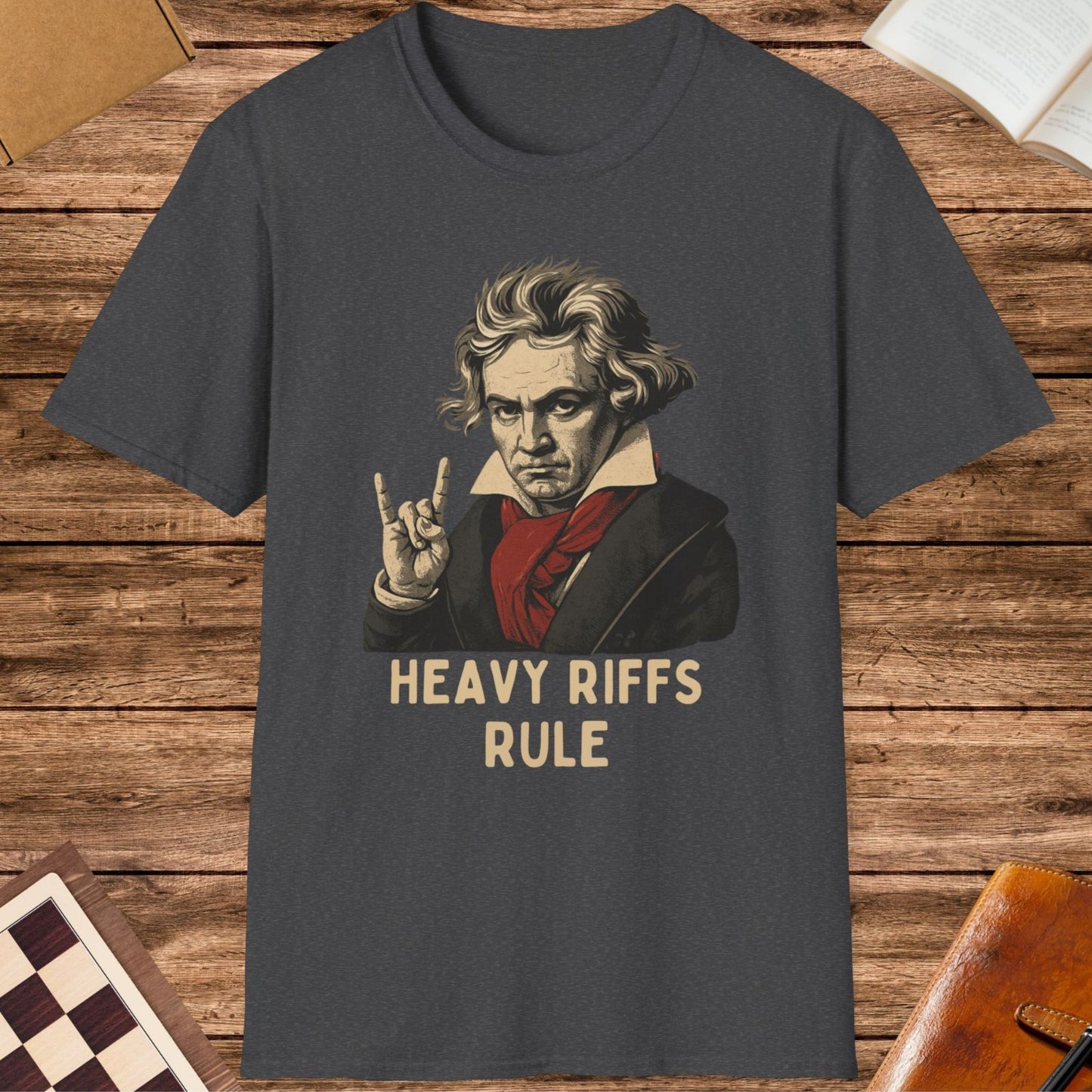 Heavy Riffs Rule T-Shirt