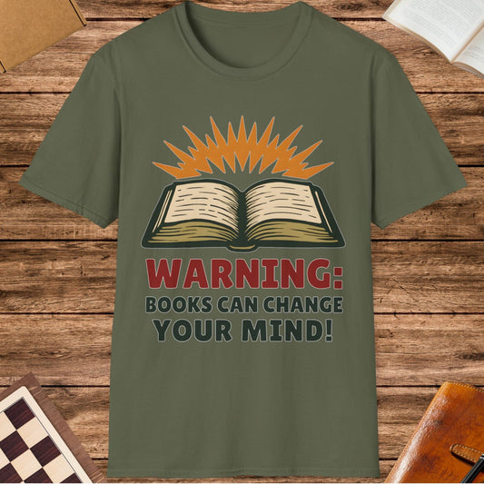 Books Can Change Your Mind T-Shirt