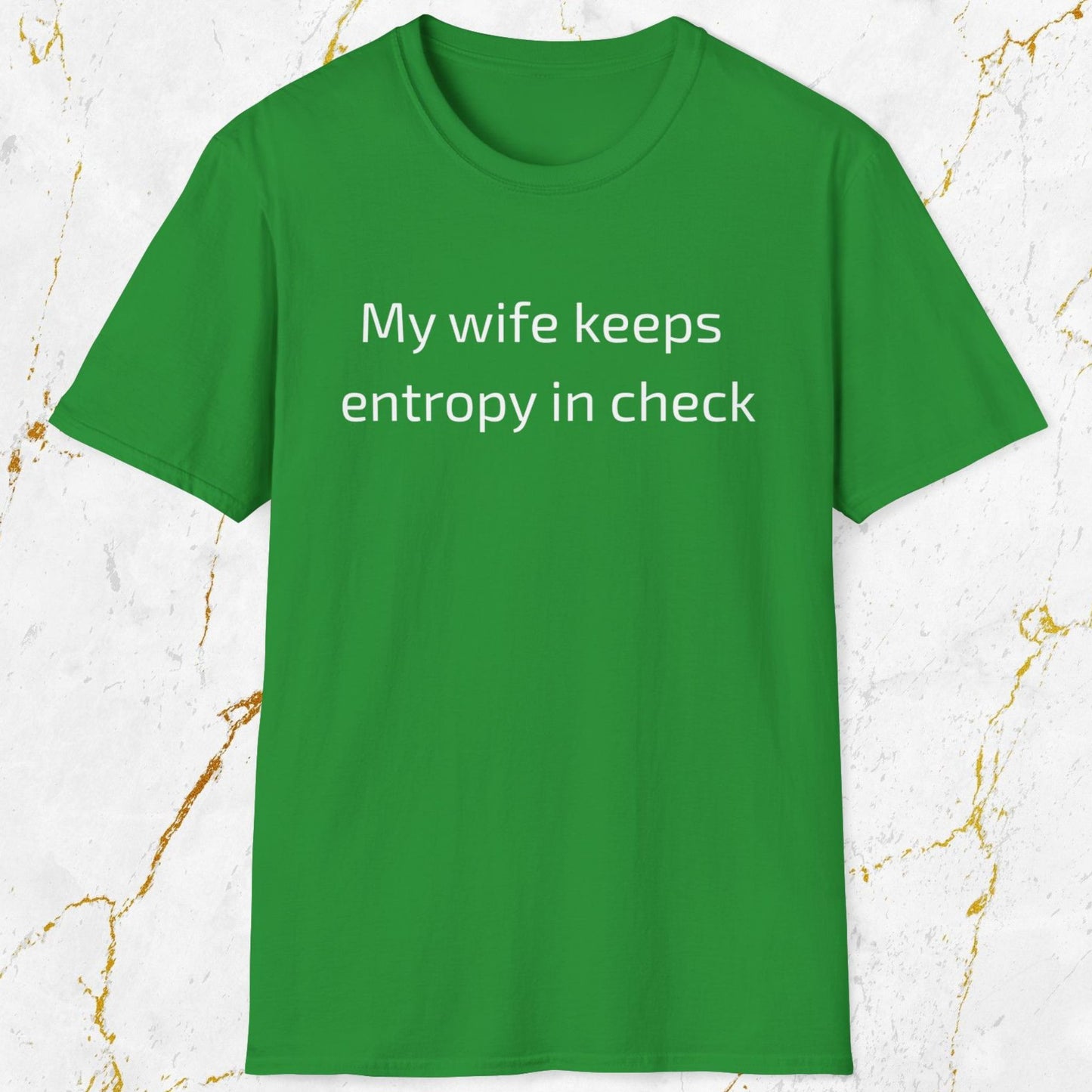 My Wife Keeps Entropy in Check T-Shirt