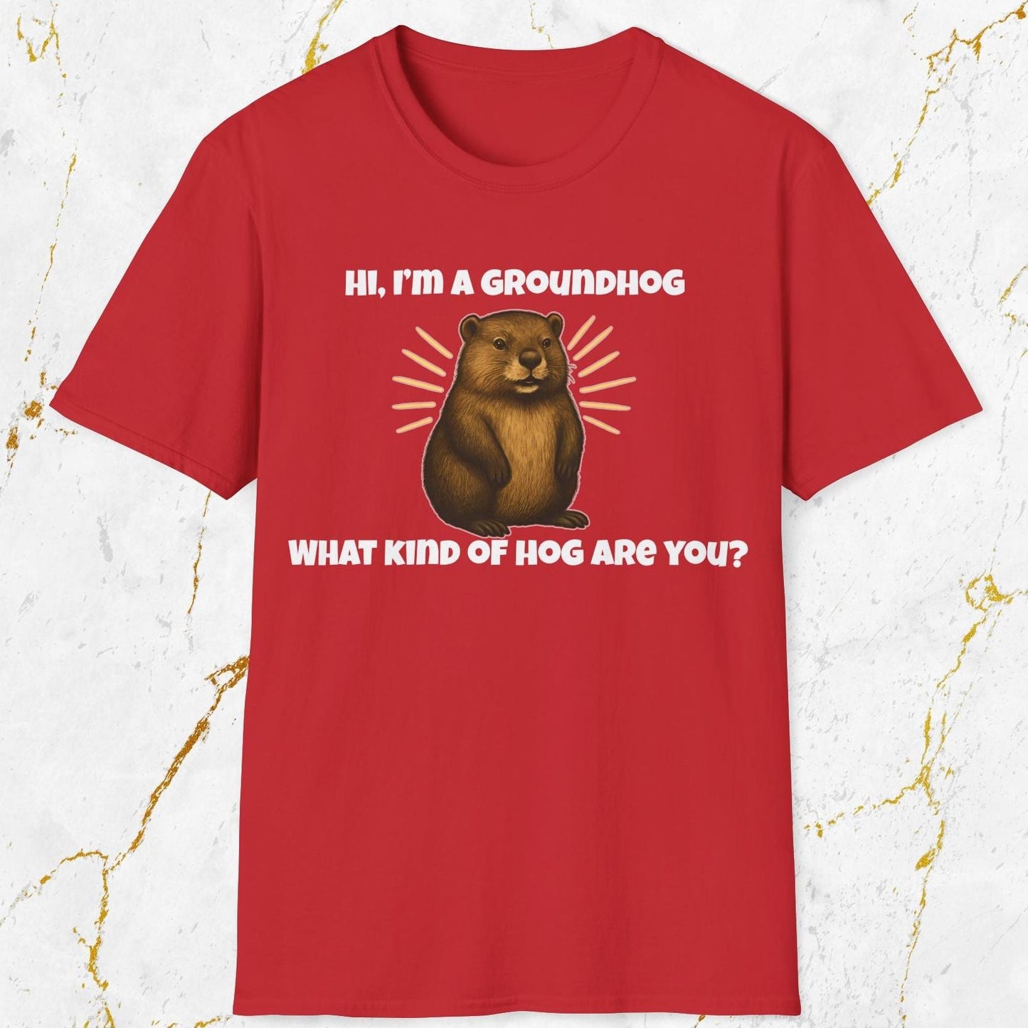 Hi, I'm A Groundhog T-Shirt