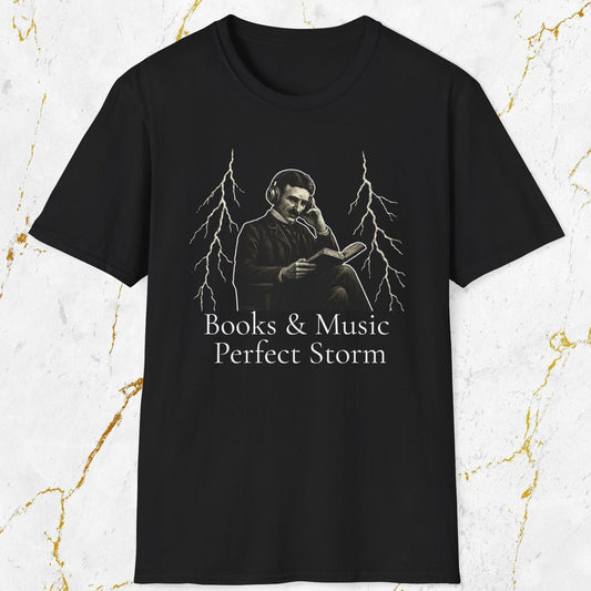 Books and Music T-Shirt