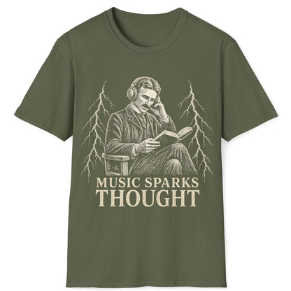 Music Sparks Thought T-Shirt