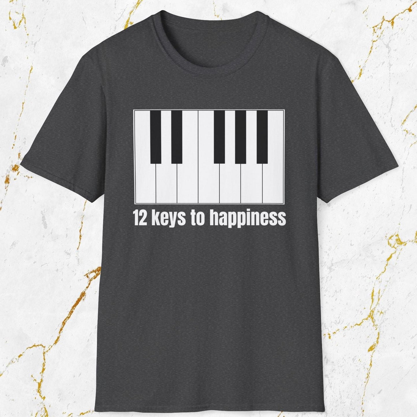 12 Keys to Happiness T-Shirt