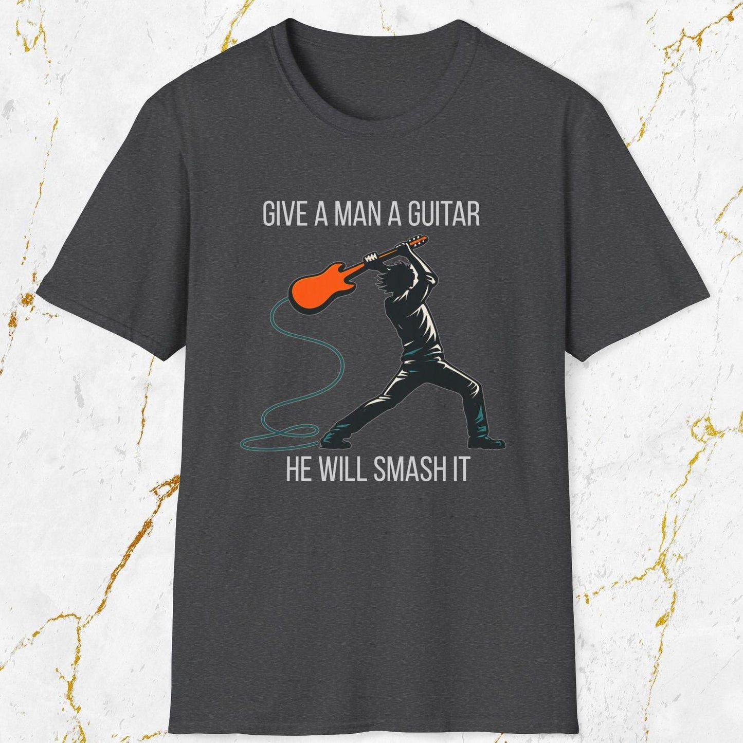 Give a Man a Guitar T-Shirt