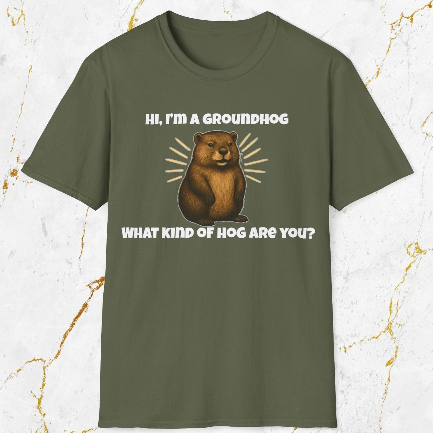 Hi, I'm A Groundhog T-Shirt