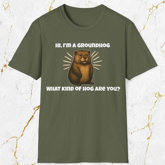 Hi, I'm A Groundhog T-Shirt