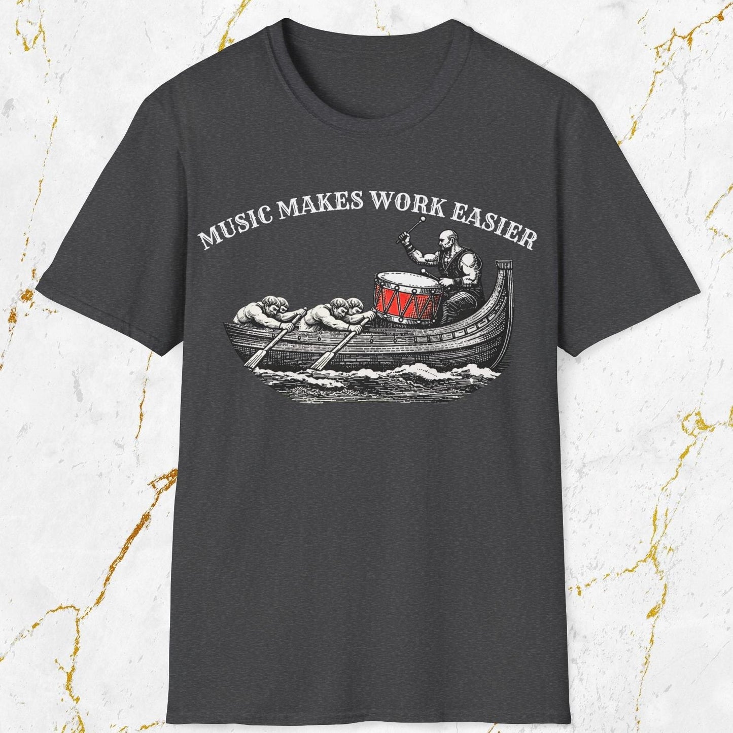 Music Makes Work Easier T-Shirt