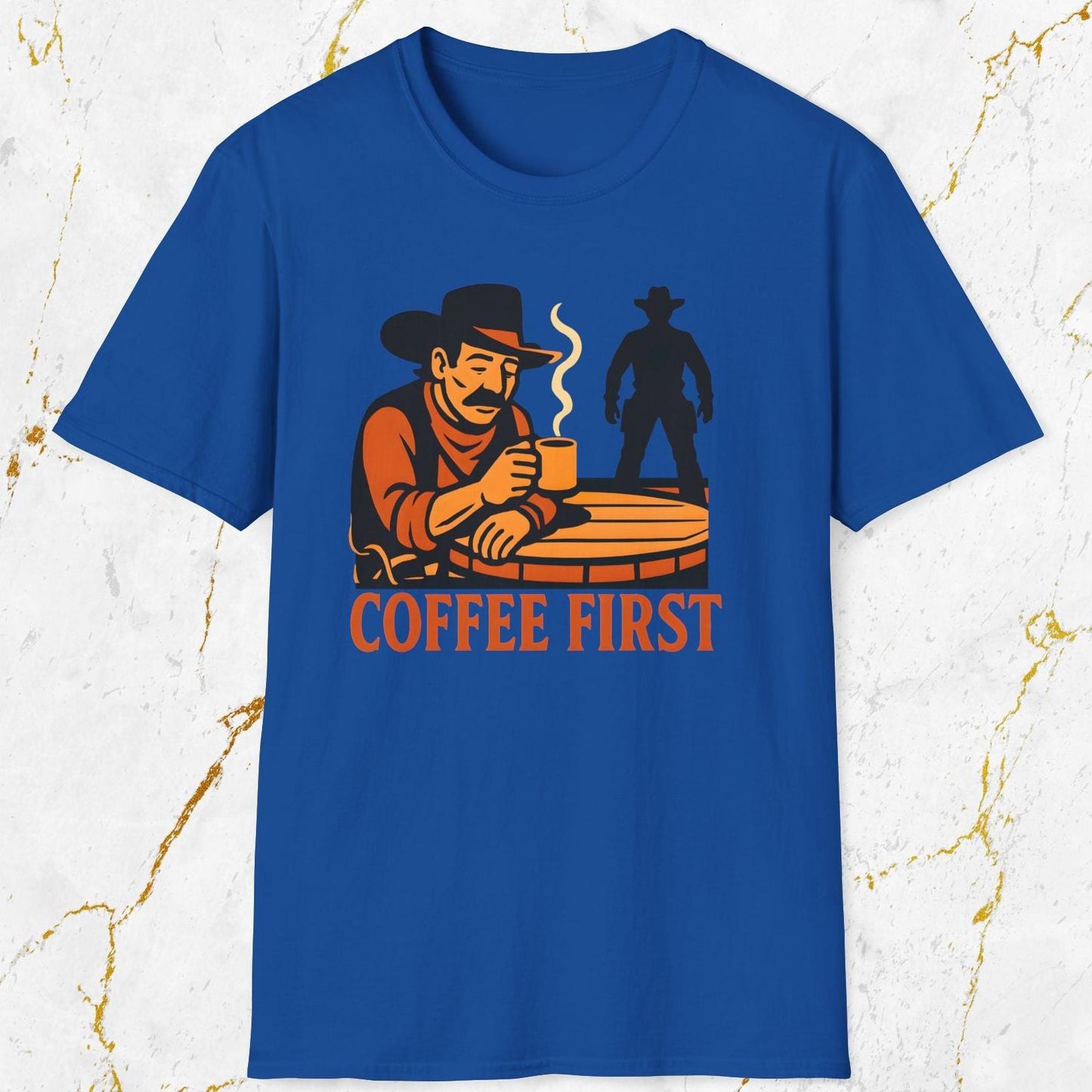 Coffee First (Wild West) T-Shirt