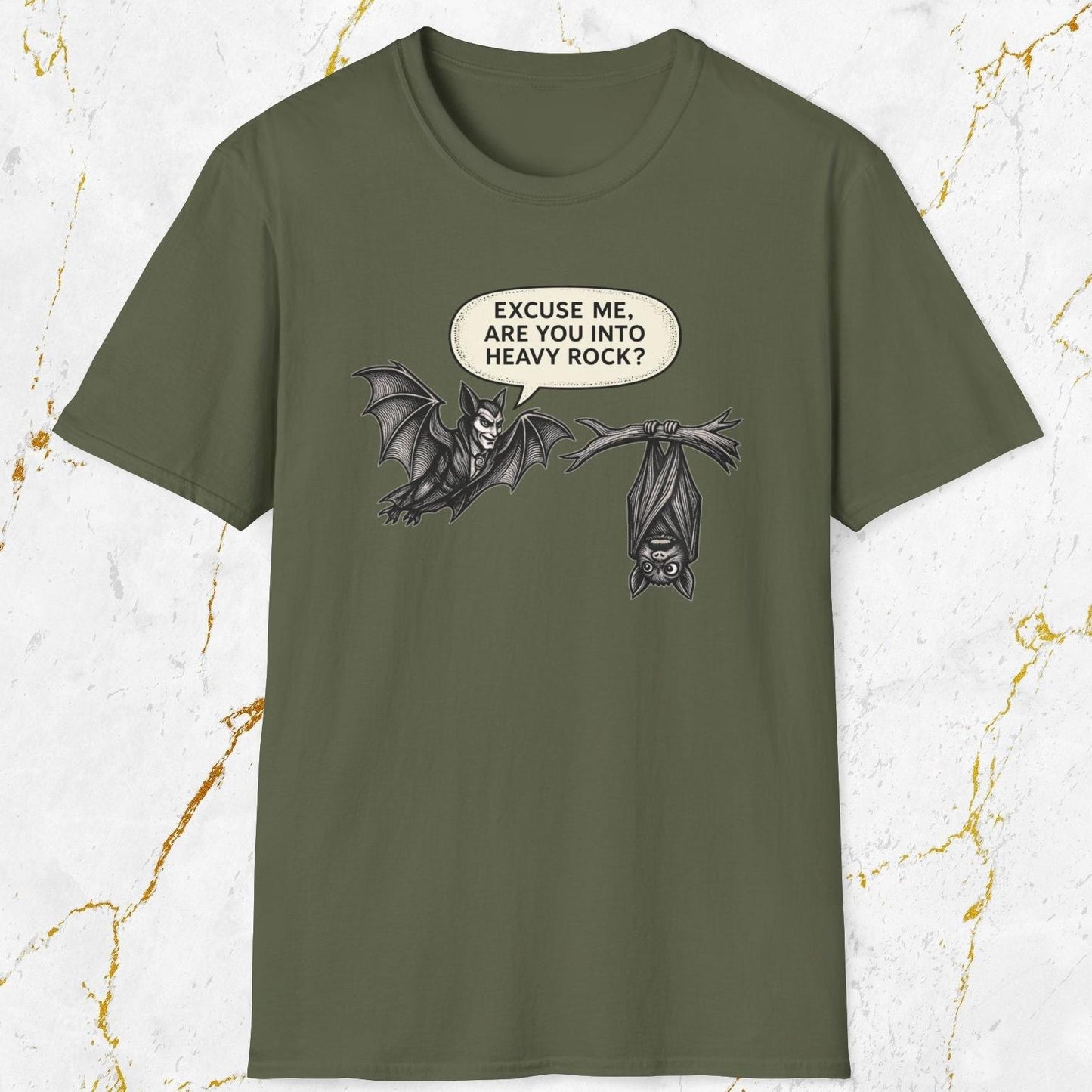 Heavy Rock Bat T-Shirt