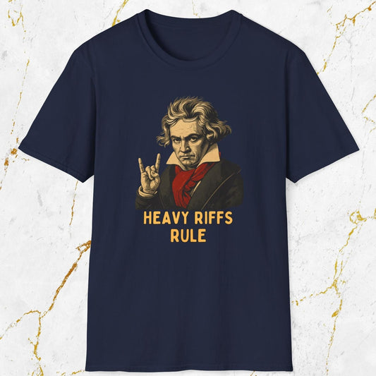 Heavy Riffs Rule T-Shirt