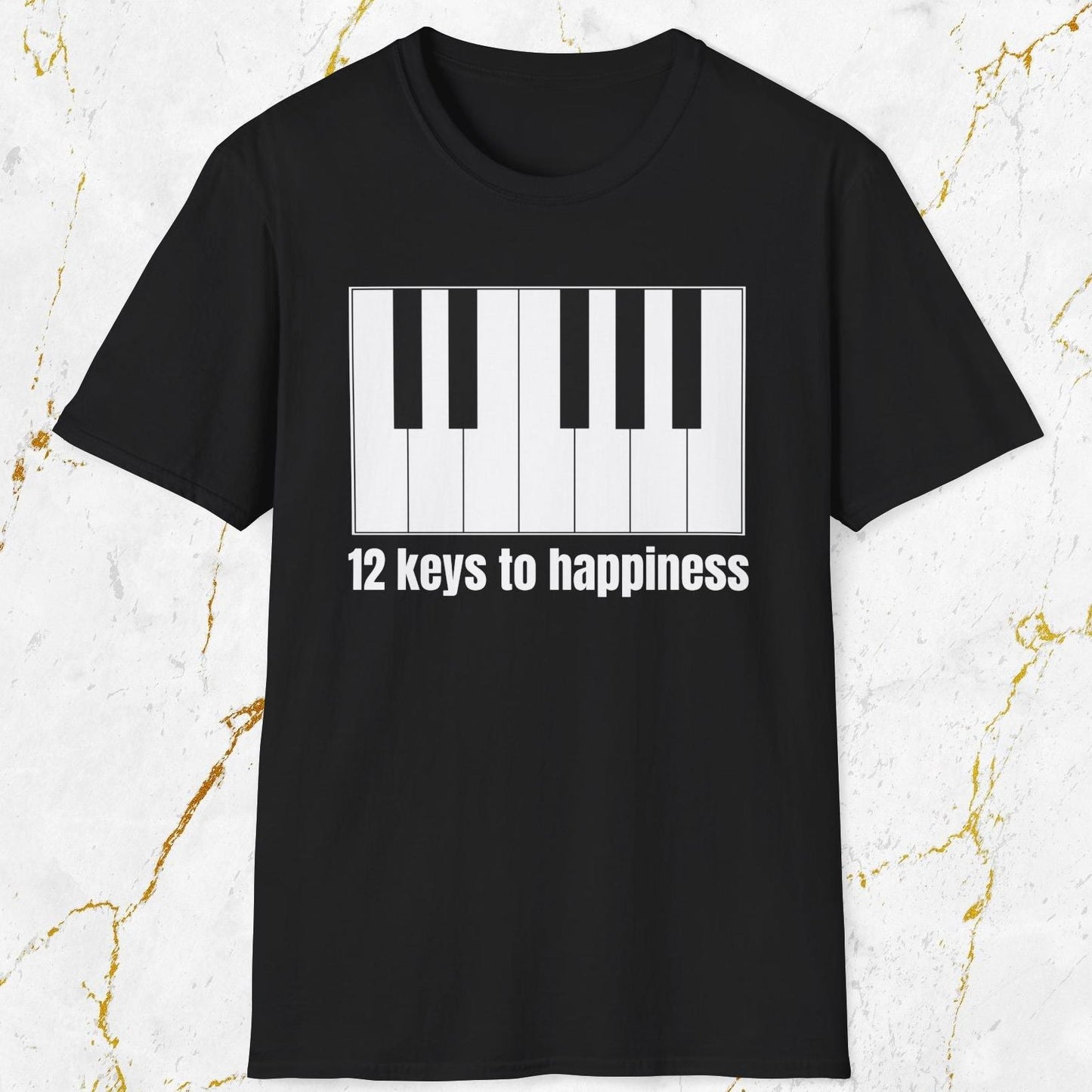 12 Keys to Happiness T-Shirt