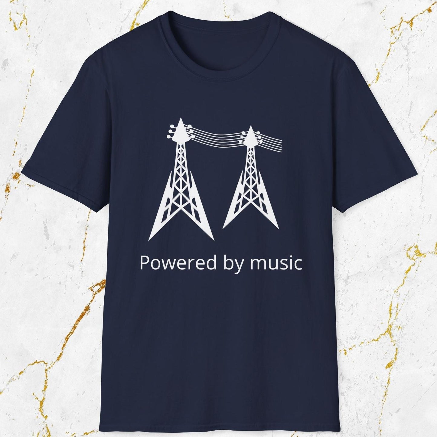 Powered by Music T-Shirt