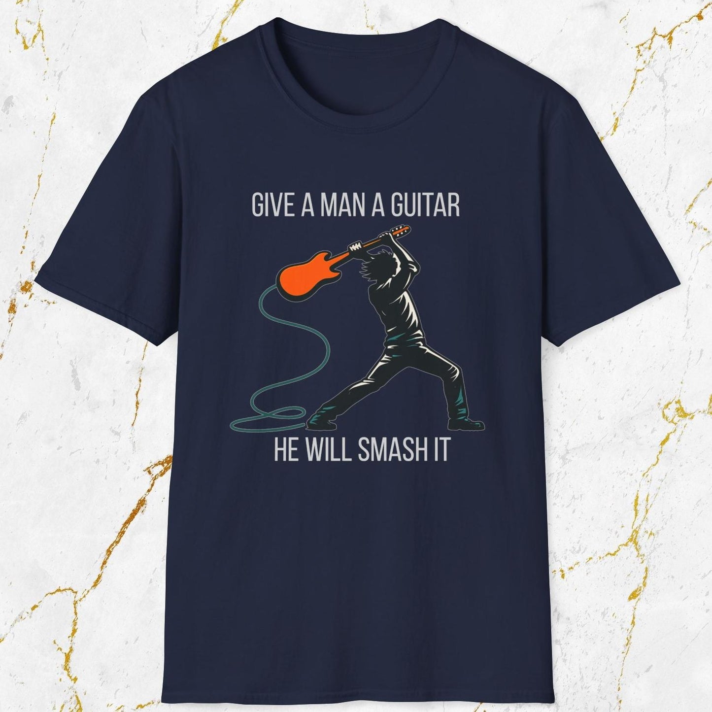 Give a Man a Guitar T-Shirt