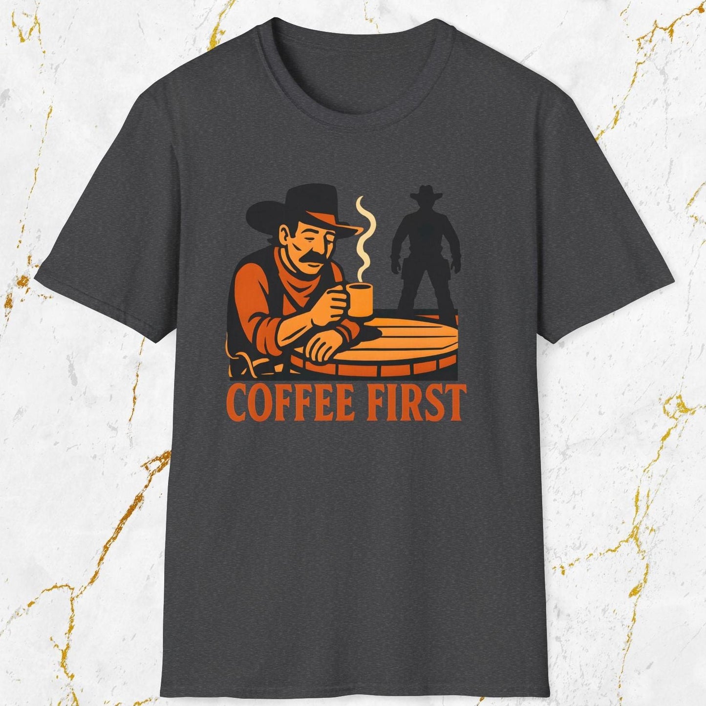 Coffee First (Wild West) T-Shirt