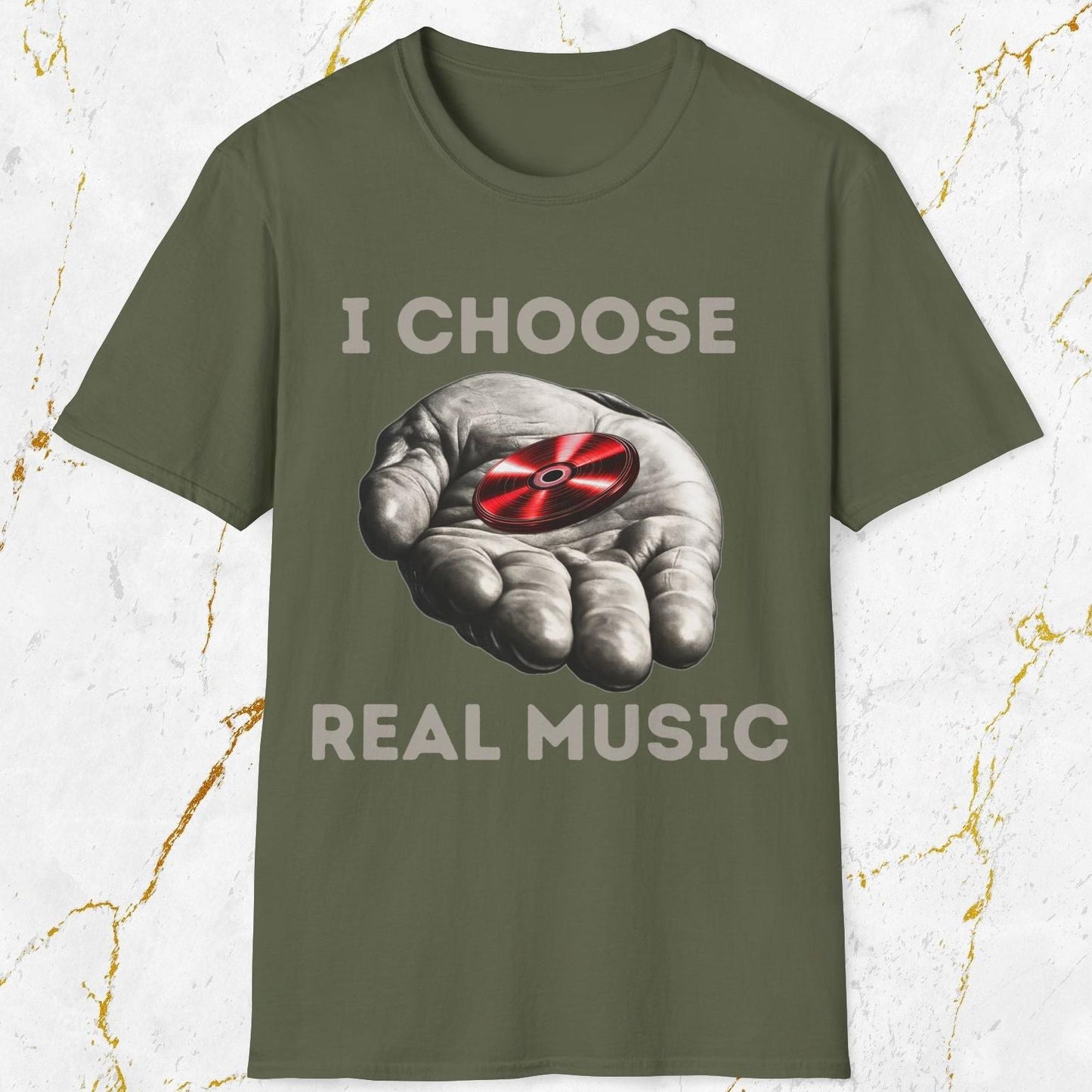 I Choose Real Music T-Shirt