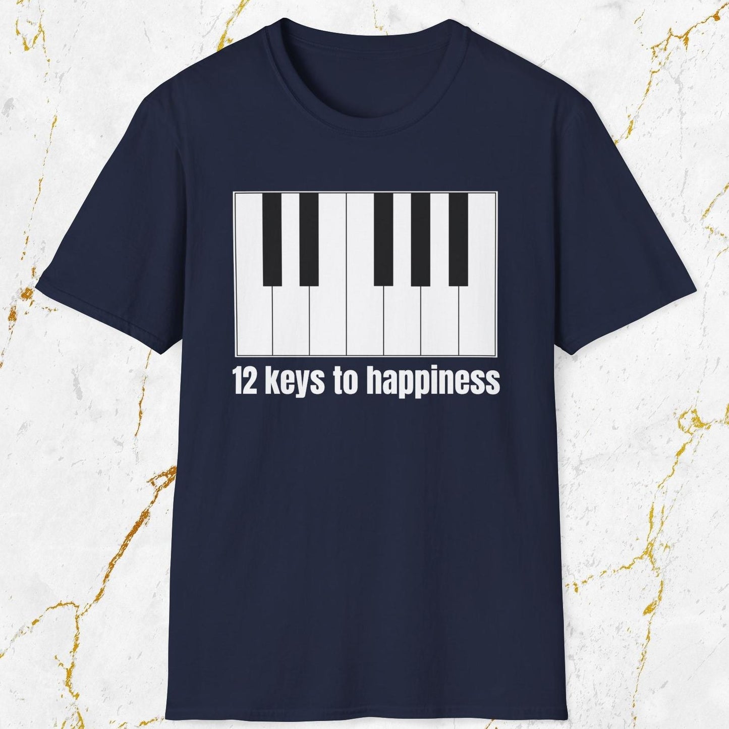 12 Keys to Happiness T-Shirt