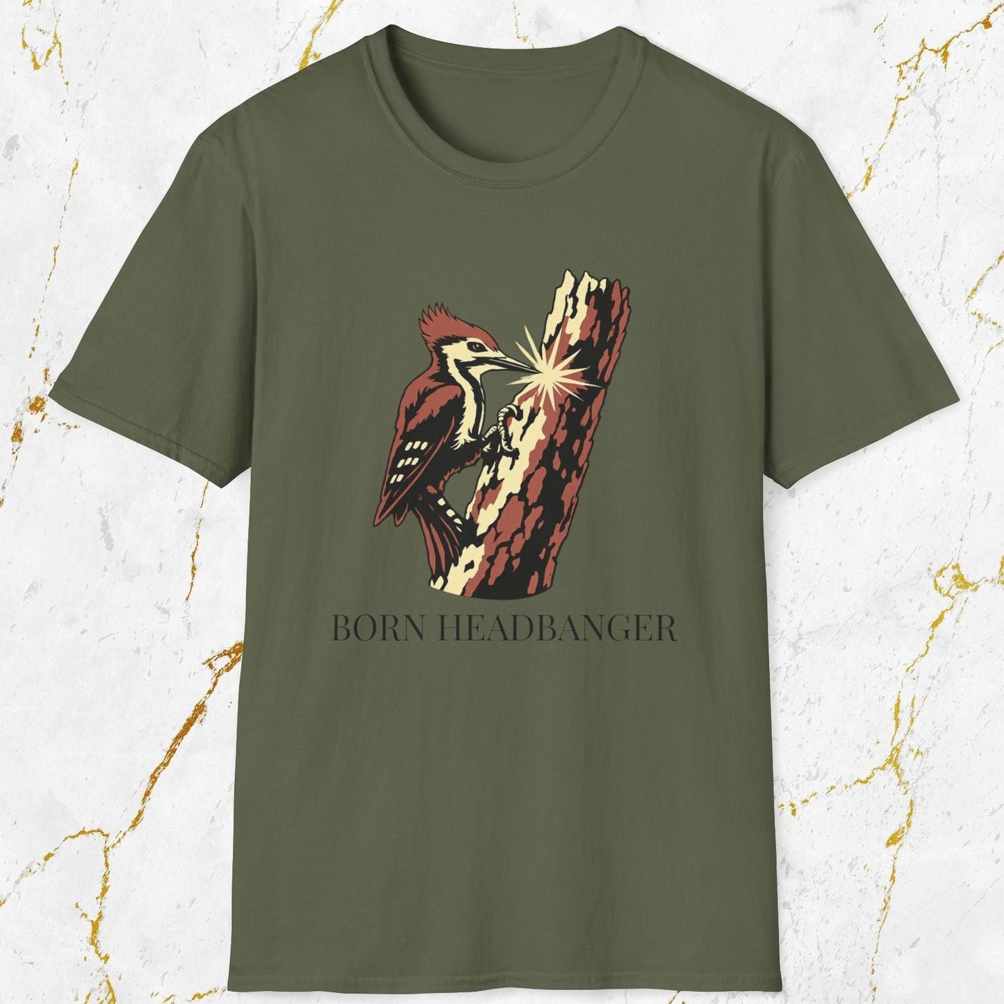 Born Headbanger T-Shirt