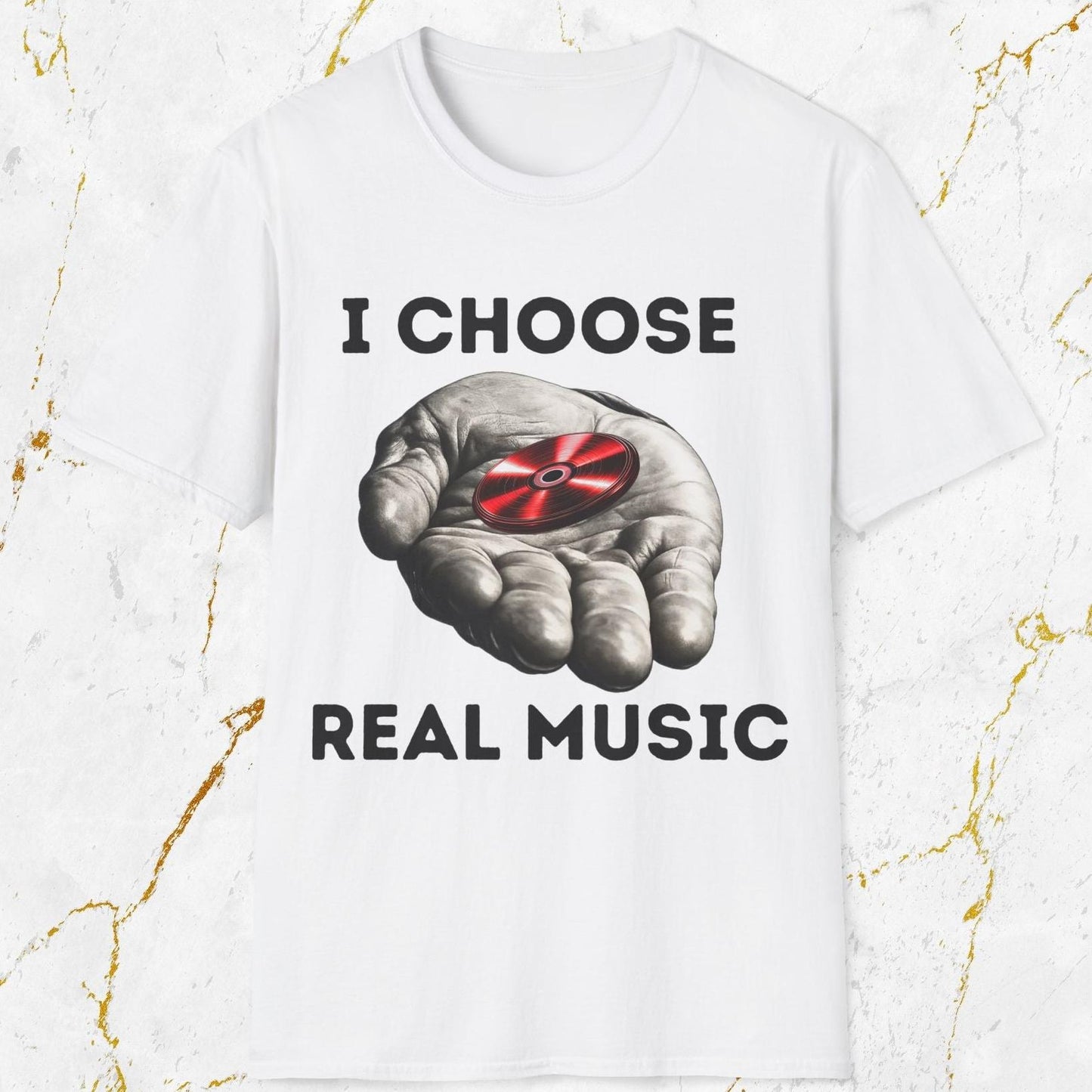 I Choose Real Music T-Shirt