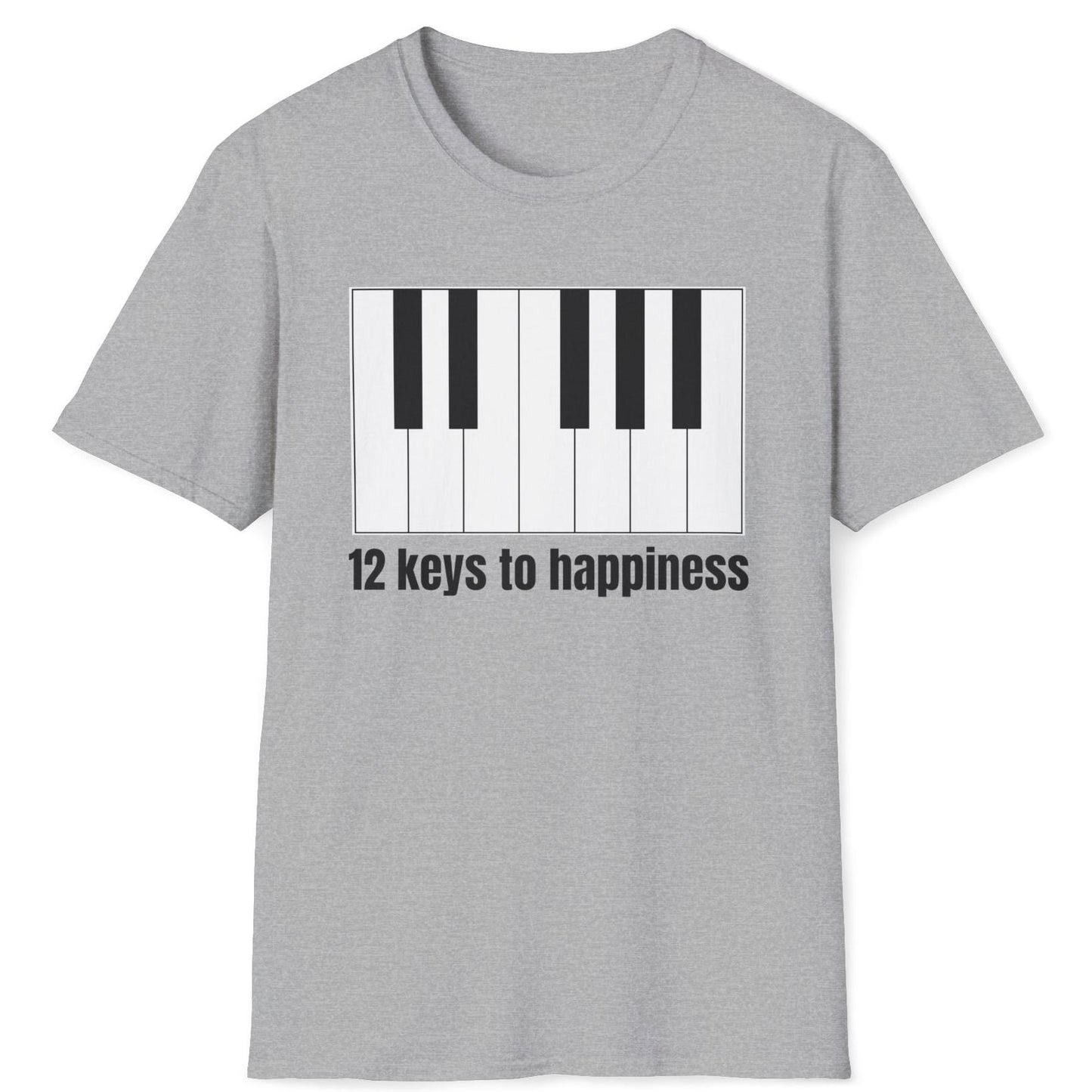 12 Keys to Happiness T-Shirt